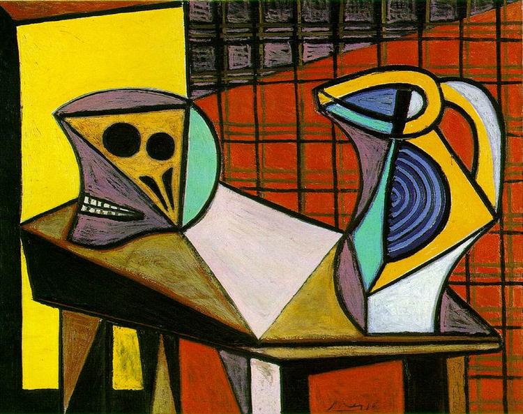 Pablo Picasso Painting Crane And Pitcher Crane Et Cruche